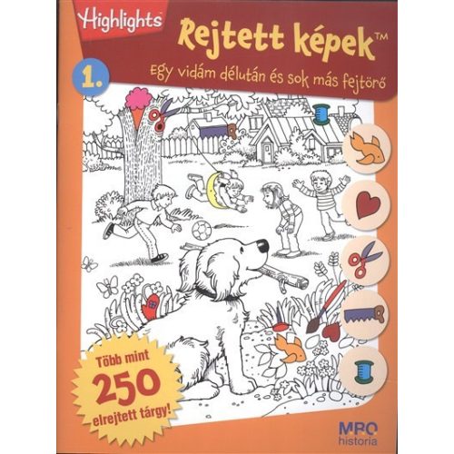 Rejtett képek 1.- Egy vidám délután és sok más fejtörő