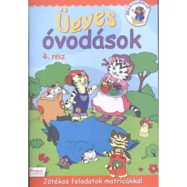 Ügyes óvodások 4. /Játékos feladatok matricákkal